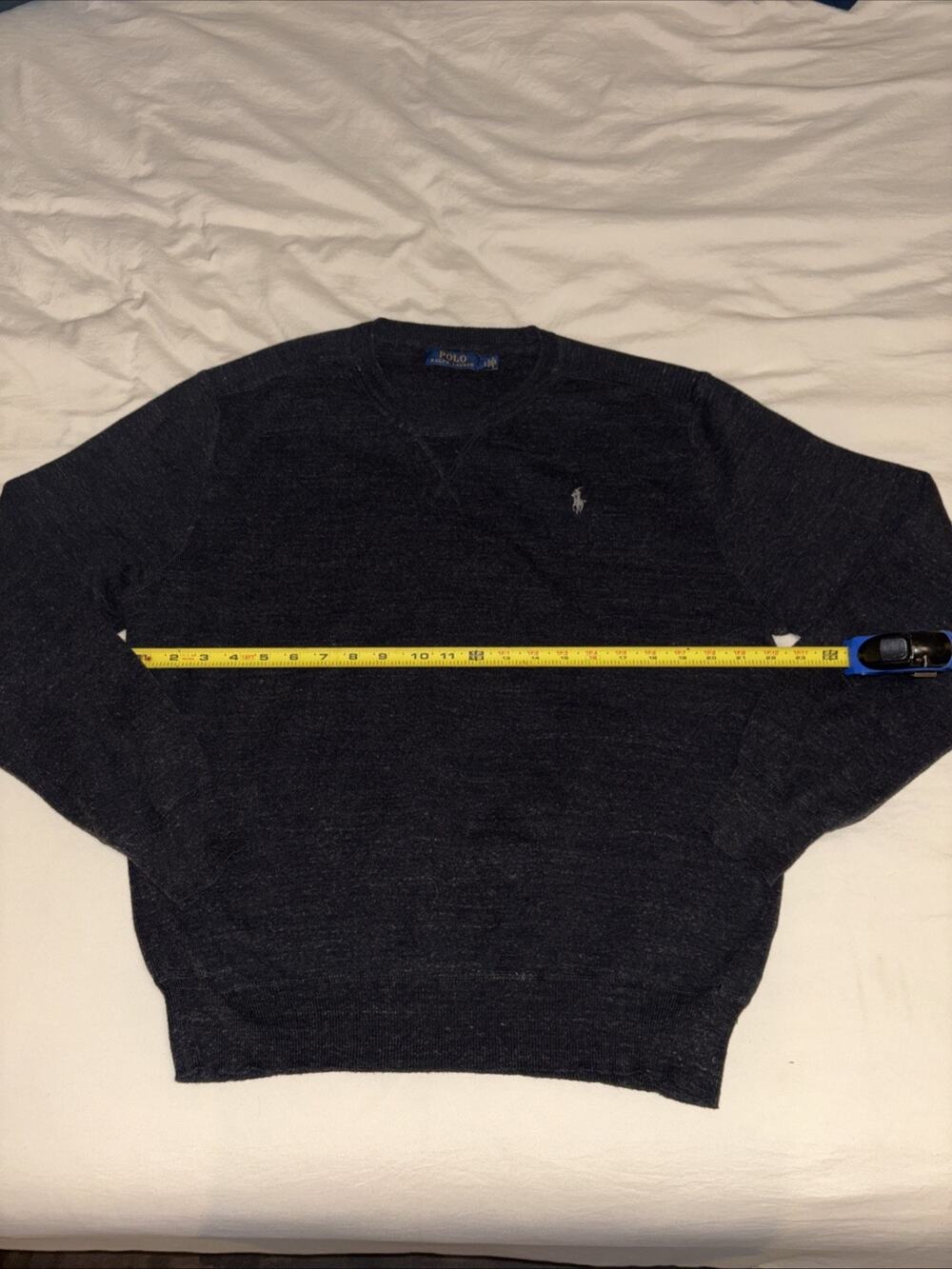100% Cotton Ralph Lauren Black Sweater In Mens Large